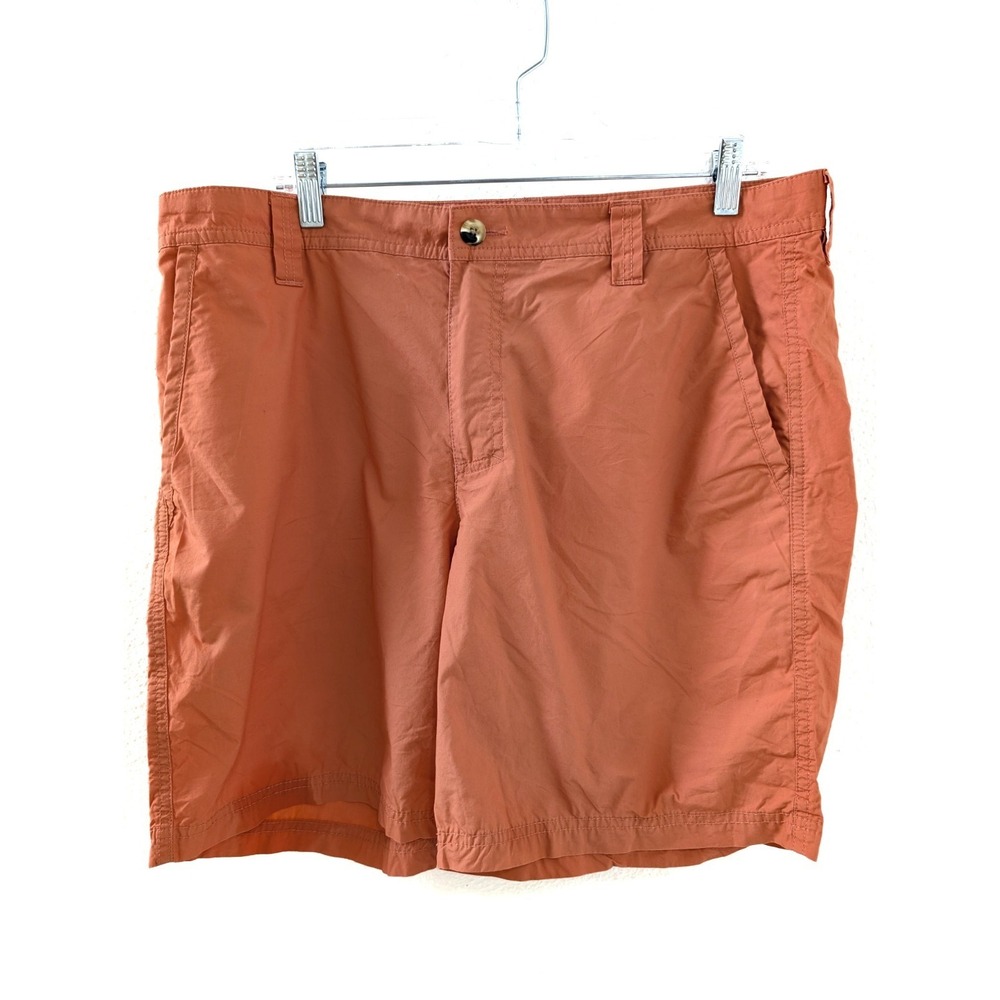 Columbia Men's Washed Out Shorts Orange 35 8in Inseam 1491953